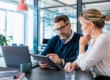 Unternehmen bespricht CRM und Automatisierung für qualifizierte Anfragen