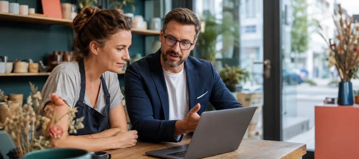 Unternehmen plant bessere Website-Anfragen mit digitaler Strategie