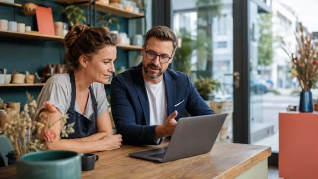 Unternehmen plant bessere Website-Anfragen mit digitaler Strategie
