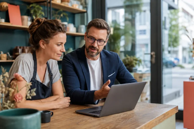 Unternehmen plant bessere Website-Anfragen mit digitaler Strategie