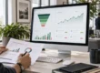 Unternehmenswebsite mit Analyse-Dashboard und nachvollziehbarem Anfrage-Funnel